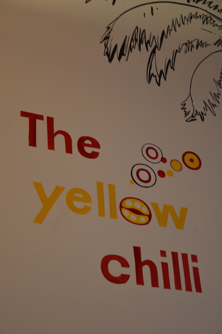 Experiencing great North Indian food at The Yellow Chilli, Goa!