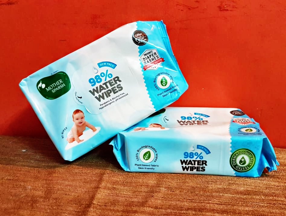 Mother Sparsh Baby Wipes, the next best thing to a mother’s touch!