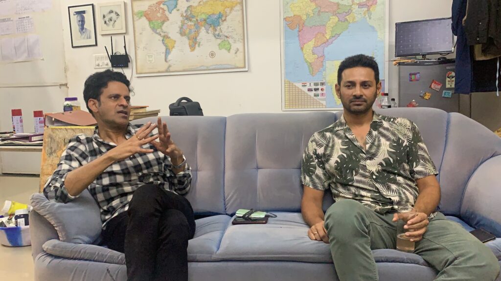 Manoj Bajpayee and Apurva Asrani