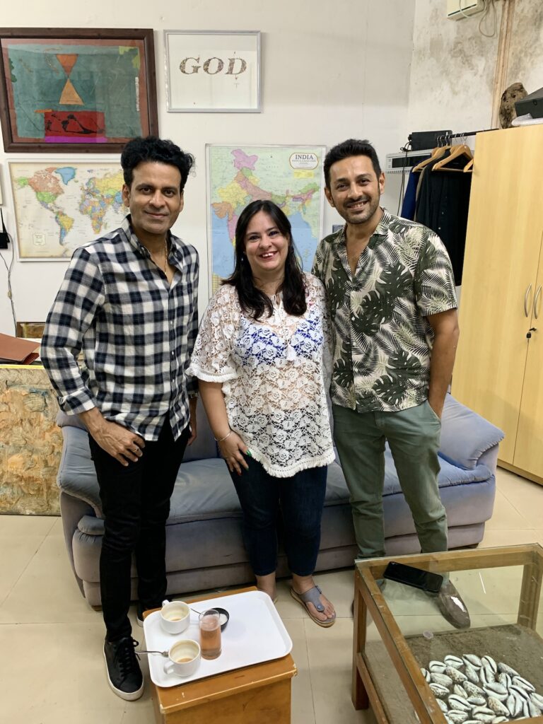 Manoj Bajpayee and Apurva Asrani