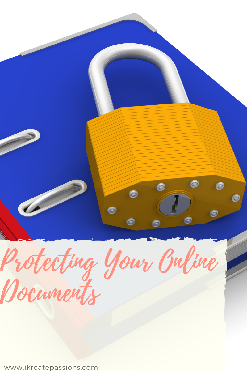 Protecting Your Online Documents