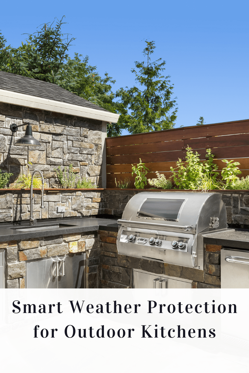 Smart Weather Protection for Outdoor Kitchens